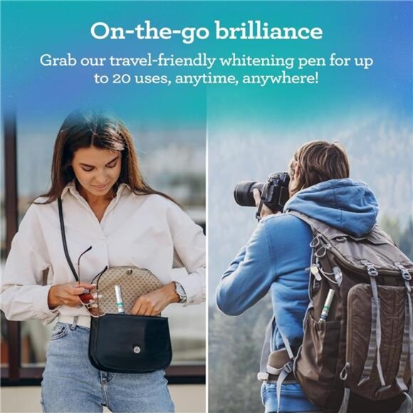 Mint‎ Flavor Teeth Whitening Pen 0.06 fl oz 20 Uses, Vegan & Gentle on Teeth Pro - Picture 6 of 6